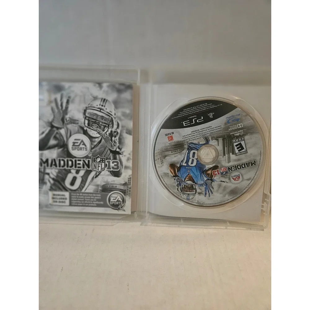 Madden‎ NFL 13 PS3 Game Playstation 3 Football EA Sports